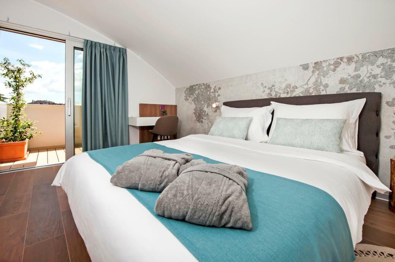The Q Superior - A Penthouse With Jacuzzi And Sauna Rovinj Kültér fotó