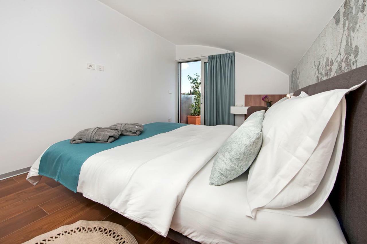 The Q Superior - A Penthouse With Jacuzzi And Sauna Rovinj Kültér fotó